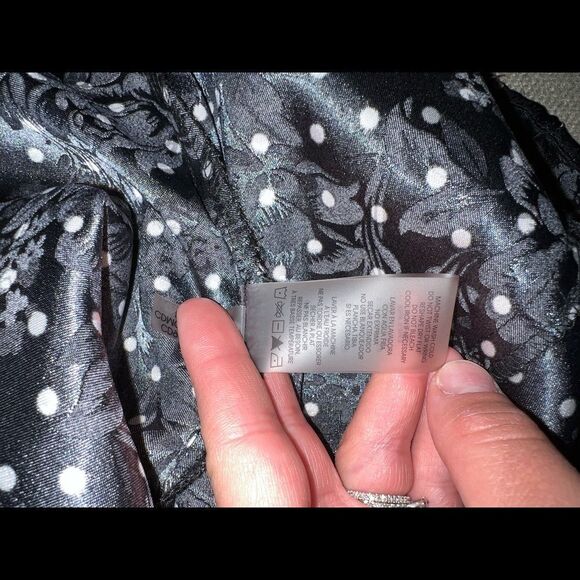 Calvin Klein Neck Bow Polka Dot Dress size 4 - Picture 7 of 9